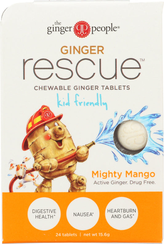 GINGER PEOPLE: Ginger Rescue Mighty Mango, 0.55 oz - Vending Business Solutions