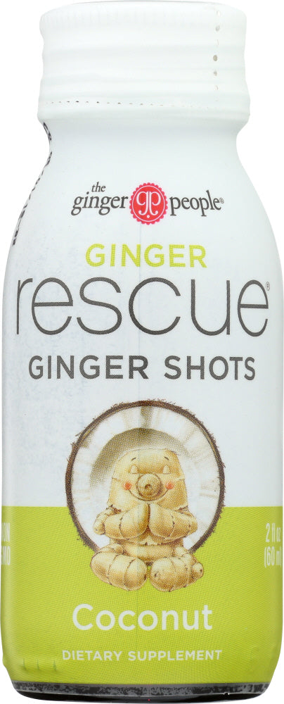GINGER PEOPLE: Shout Rescue Coconut Ginger, 2 oz - Vending Business Solutions