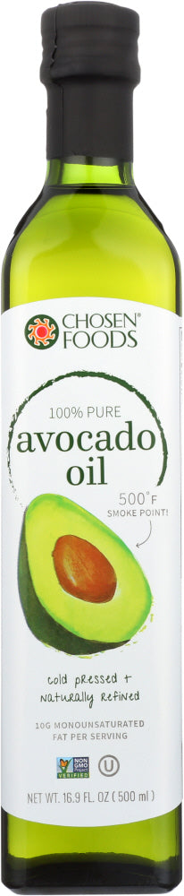 CHOSEN FOODS: 100% Pure Avocado Oil, 500 ml - Vending Business Solutions