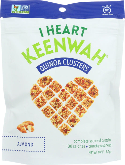 I HEART KEENWAH: Quinoa Cluster Almond, 4 oz - Vending Business Solutions