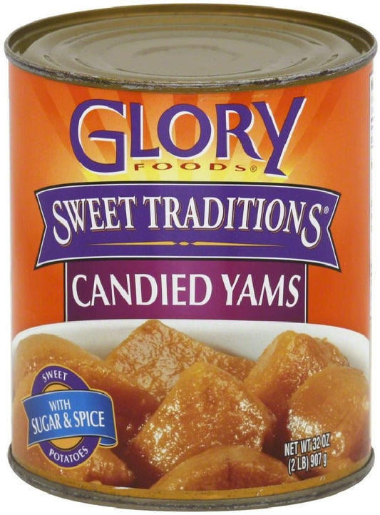 GLORY FOODS: Candied Yams, 32 oz - Vending Business Solutions