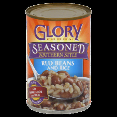 GLORY FOODS: Red Beans & Rice Seasoned, 15 oz - Vending Business Solutions