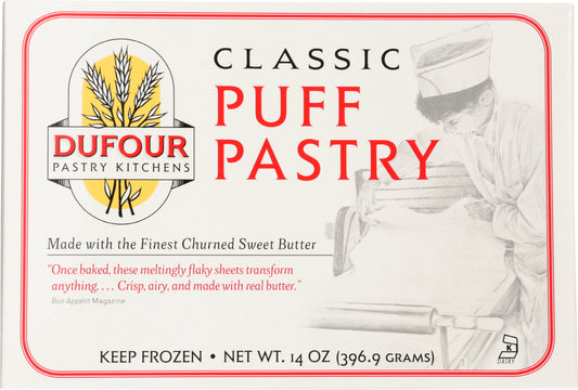 DUFOUR PASTRY KITCHENS: Classic Puff Pastry Dough, 14 oz - Vending Business Solutions