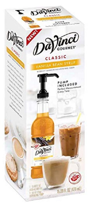 DAVINCI GOURMET: Syrup Vanilla Bean Classic, 470 ml - Vending Business Solutions