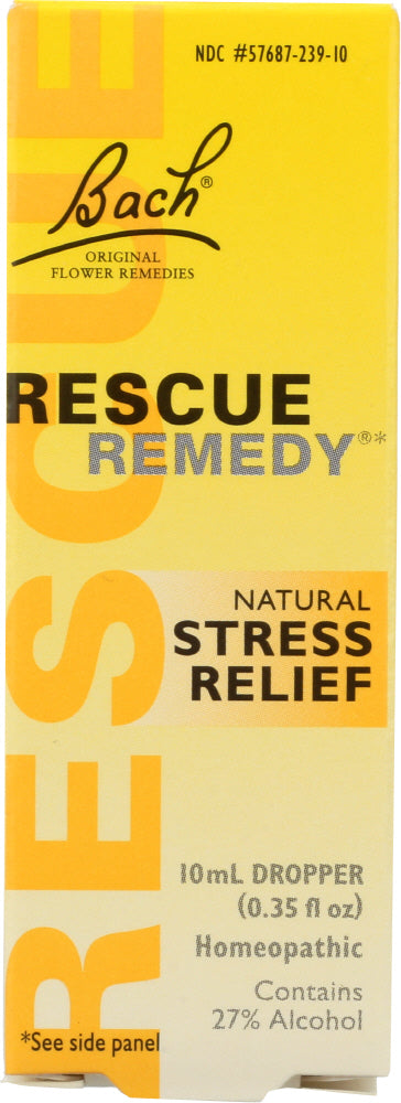BACH ORIGINAL FLOWER ESSENCES: Rescue Remedy Natural Stress Relief, 0.35 oz - Vending Business Solutions
