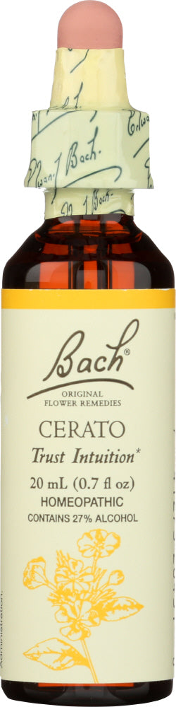 BACH ORIGINAL FLOWER REMEDIES: Cerato, 0.7 oz - Vending Business Solutions