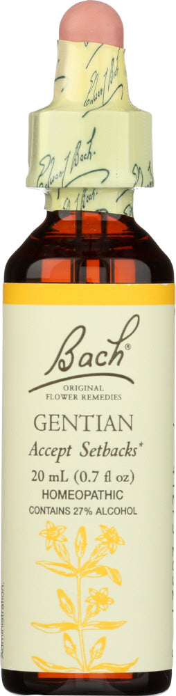 BACH ORIGINAL FLOWER REMEDIES: Gentian, 0.7 oz - Vending Business Solutions