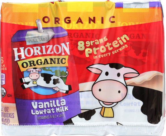 HORIZON: Milk 1% Vanilla Asep 6 Pack, 48 oz - Vending Business Solutions