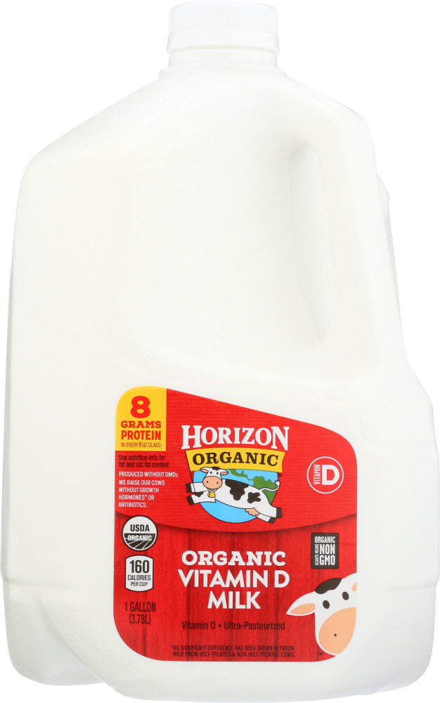 HORIZON: Organic Vitamin D Milk, 128 oz - Vending Business Solutions