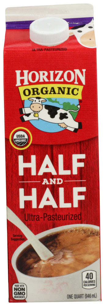 HORIZON: Half and Half Organic, 32 oz - Vending Business Solutions