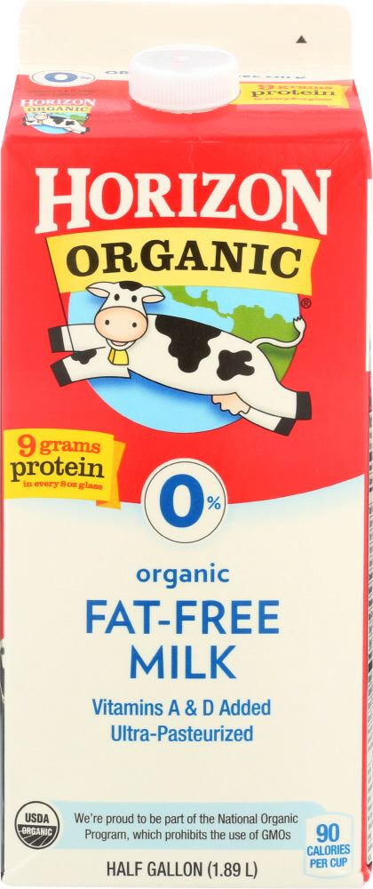 HORIZON: Organic Fat-Free Milk, 64 oz - Vending Business Solutions