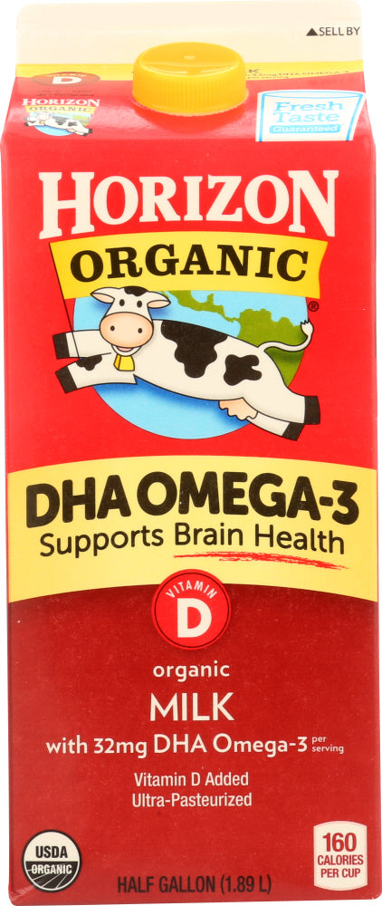 HORIZON: Organic Whole Milk with DHA Omega-3, 64 oz - Vending Business Solutions