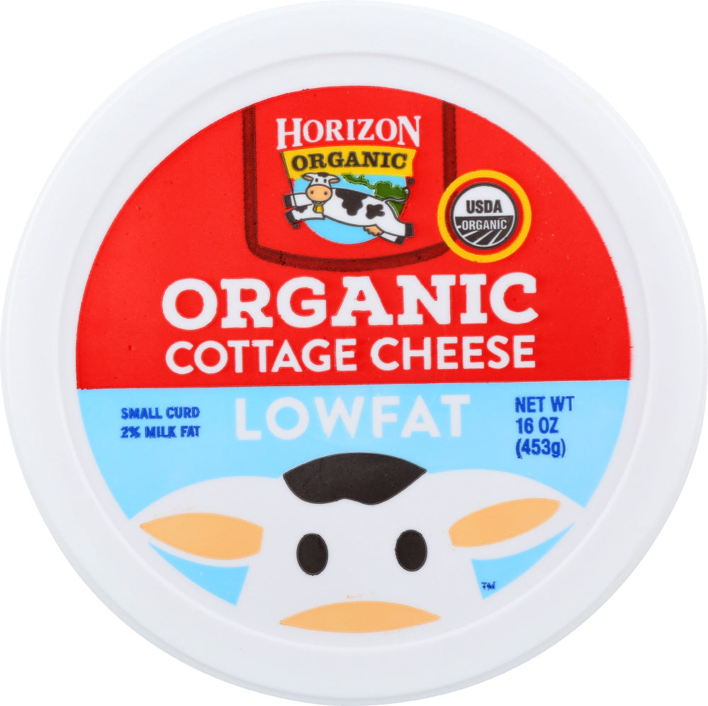 HORIZON: Organic Lowfat Cottage Cheese, 16 oz - Vending Business Solutions