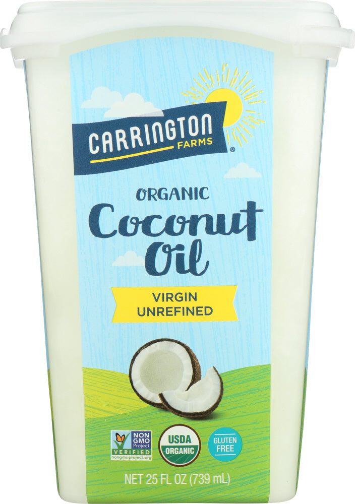 CARRINGTON FARMS: Coconut Oil Tub Organic Virgin, 25 oz - Vending Business Solutions