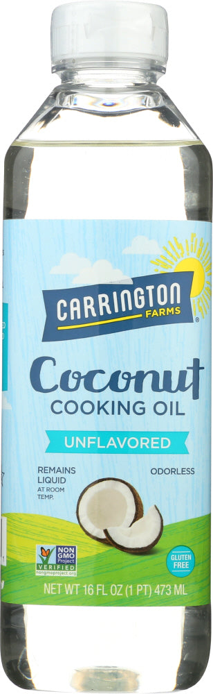 CARRINGTON FARMS: Coconut Cooking Oil, 16 Oz - Vending Business Solutions