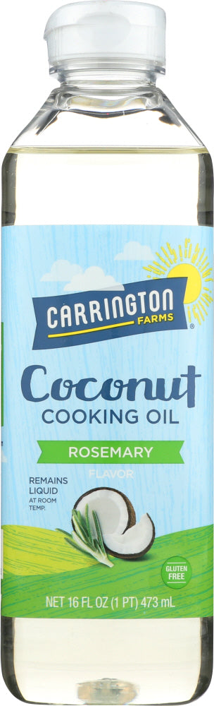 CARRINGTON FARMS: Coconut Cooking Oil Rosemary Flavor, 16 Oz - Vending Business Solutions