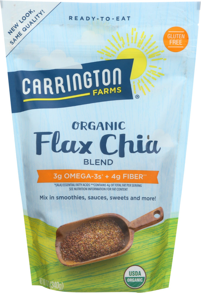 CARRINGTON FARMS: Ready to Eat Flax Chia Blend, 12 oz - Vending Business Solutions