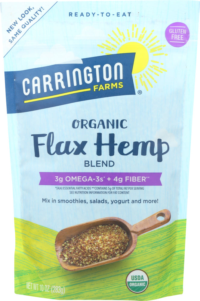 CARRINGTON FARMS: Organic Flax Hemp Blend, 10 oz - Vending Business Solutions