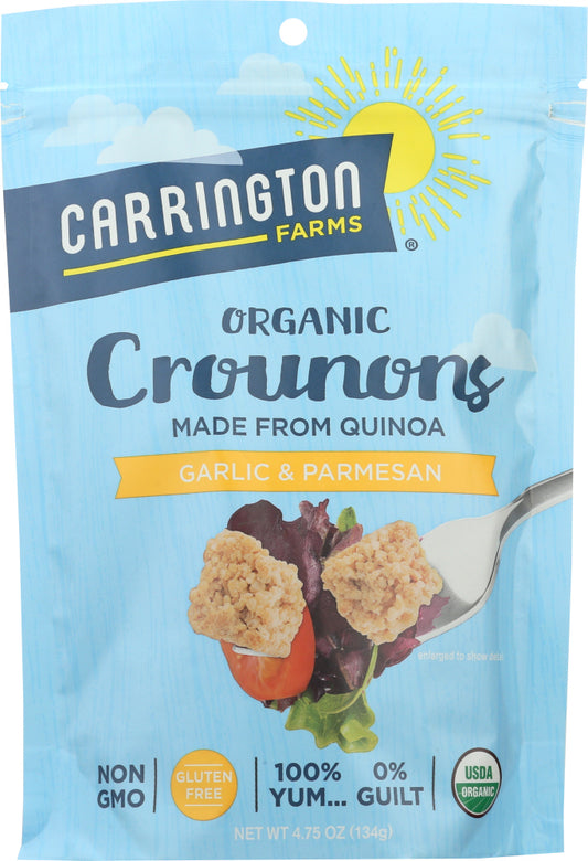 CARRINGTON FARMS: Crounons Garlic Parmesan, 4.75 oz - Vending Business Solutions