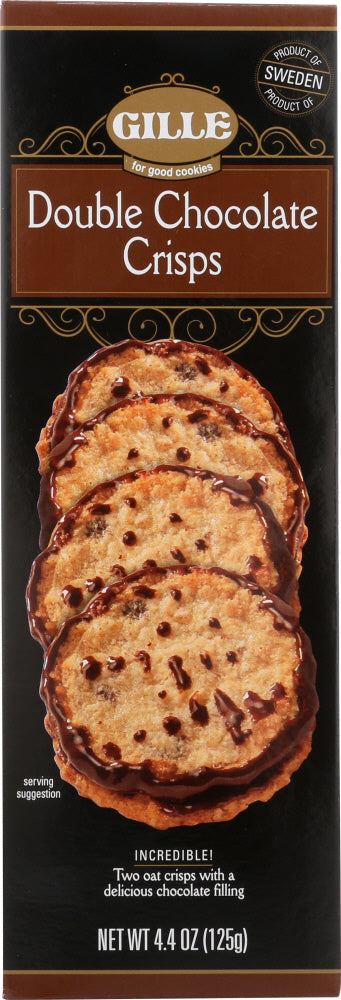 GILLE: Cookie Crisp Double Chocolate, 4.4 oz - Vending Business Solutions