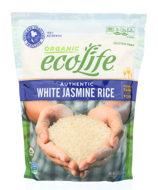 ECOLIFE: White Jasmine Rice, 32 oz - Vending Business Solutions