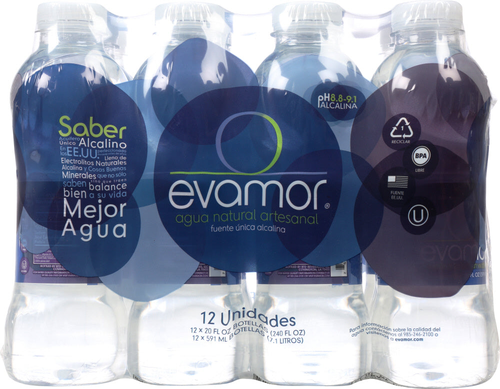 EVAMOR: Water Artesian 12 pk, 240 fo - Vending Business Solutions