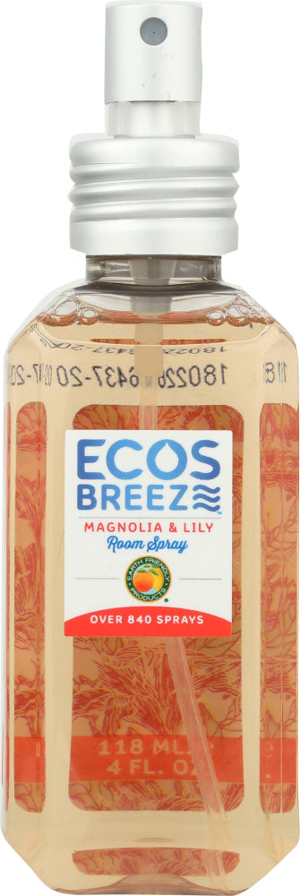 EARTH FRIENDLY: ECOSBreeze Room Spray Magnolia & Lily, 4 oz - Vending Business Solutions