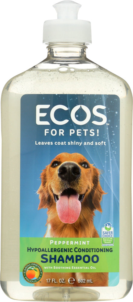 EARTH FRIENDLY: For Pets Shampoo Peppermint, 17 fl oz - Vending Business Solutions