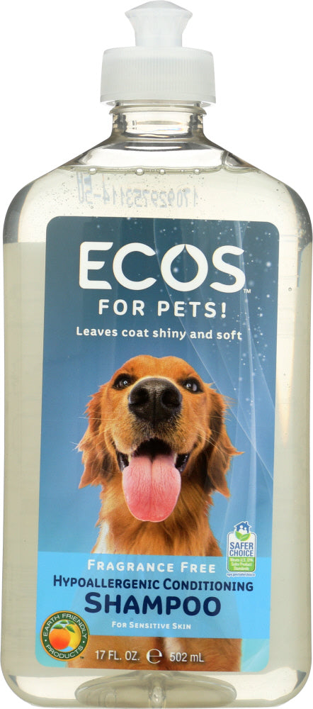 EARTH FRIENDLY: For Pets Shampoo Fragrance Free, 17 oz - Vending Business Solutions