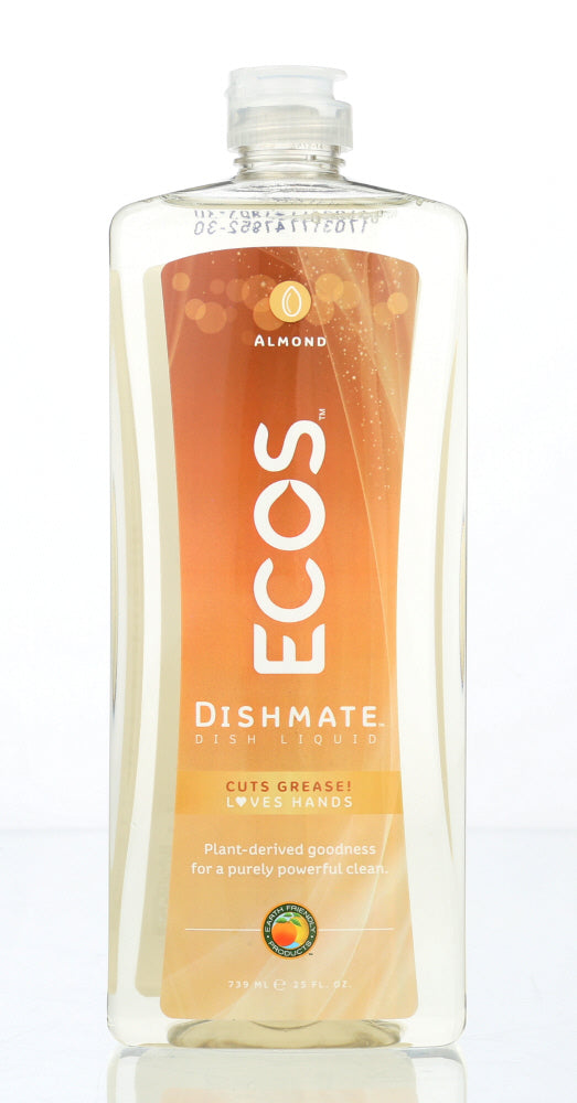 EARTH FRIENDLY: Ecos Dishmate Dish Liquid Almond, 25 oz - Vending Business Solutions