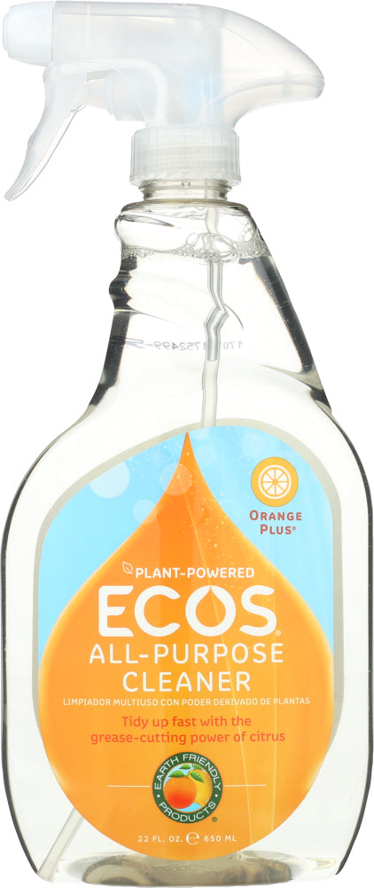 EARTH FRIENDLY: Cleaner All Purpose Orange, 22 oz - Vending Business Solutions