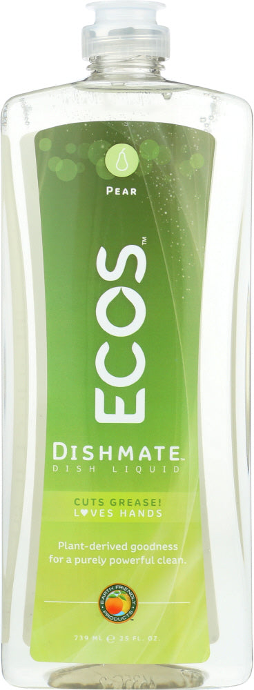 EARTH FRIENDLY: Ecos Dishmate Dish Liquid Pear, 25 oz - Vending Business Solutions