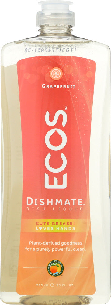 EARTH FRIENDLY: Dishmate Grapefruit Dishwashing Liquid, 25 oz - Vending Business Solutions