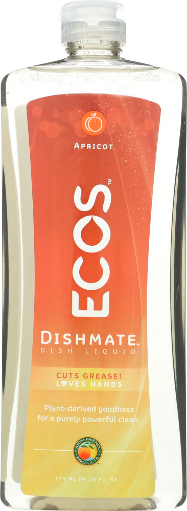 EARTH FRIENDLY: Dishmate Apricot Dishwashing Liquid, 25 oz - Vending Business Solutions