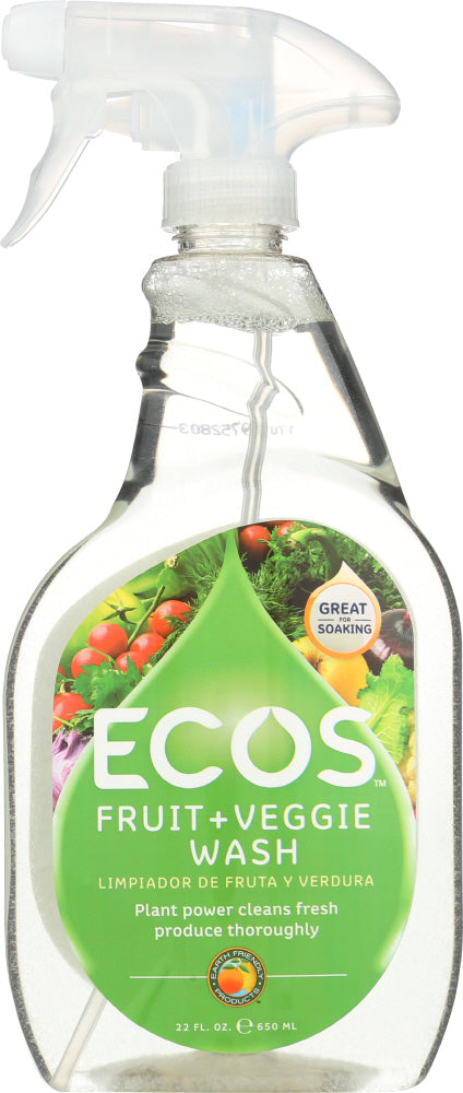 EARTH FRIENDLY: Fruit and Vegetable Wash, 22 Oz - Vending Business Solutions