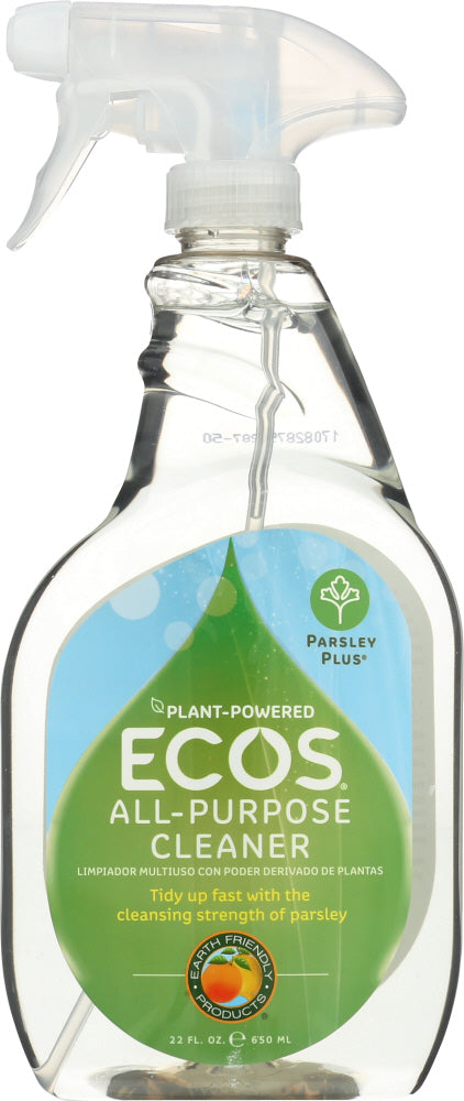 EARTH FRIENDLY: Cleaner All Purpose Parsley Plus, 22 oz - Vending Business Solutions