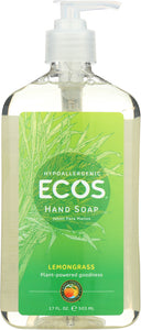 EARTH FRIENDLY: Hand Soap Lemongrass, 17 oz - Vending Business Solutions