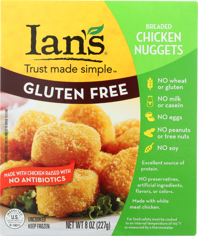 IAN'S NATURAL FOODS: Gluten Free Chicken Nuggets, 8 oz - Vending Business Solutions