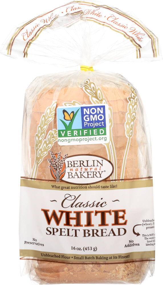 BERLIN BAKERY: White Spelt Bread, 1 lb - Vending Business Solutions