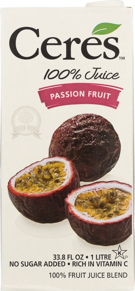 CERES: JUICE PASSION FRUIT (33.800 FO) - Vending Business Solutions