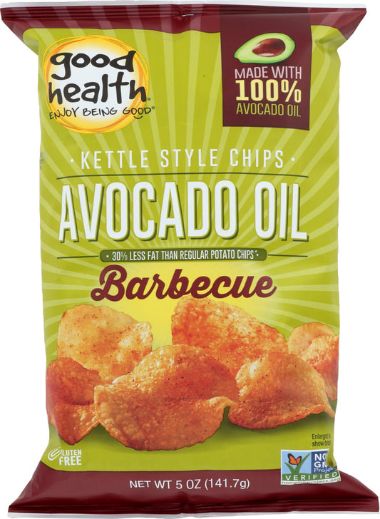 GOOD HEALTH: Kettle Chips Avocado Oil Barbecue, 5 oz - Vending Business Solutions