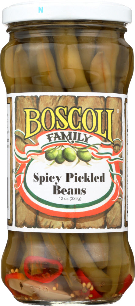 BOSCOLI: Spicy Pickled Beans, 12 oz - Vending Business Solutions