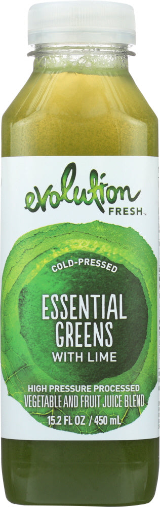 EVOLUTION FRESH: Essential Greens with Lime Juice, 15.2 oz - Vending Business Solutions