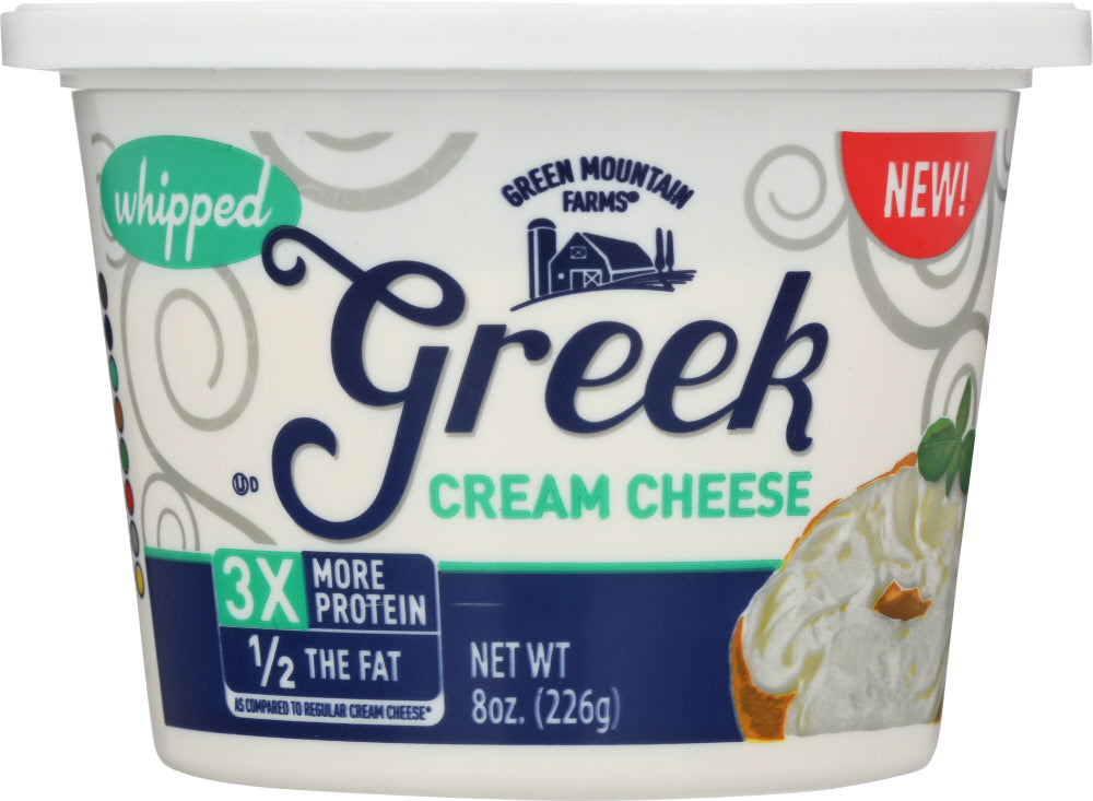 GREEN MOUNTAIN: Greek Cream Cheese Whipped, 8 oz - Vending Business Solutions