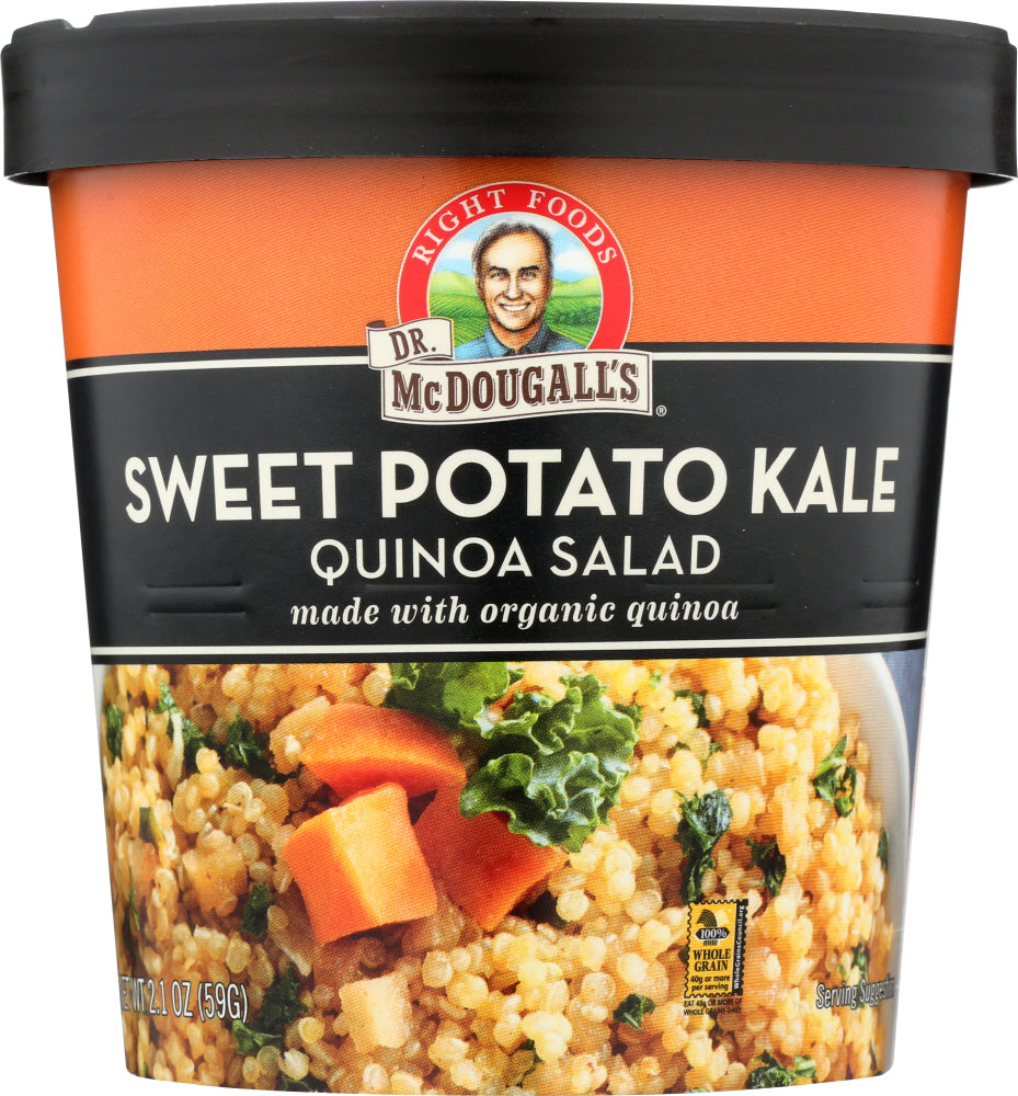 DR MCDOUGALLS: Sweet Potato Kale Quinoa Salad, 2.1 oz - Vending Business Solutions