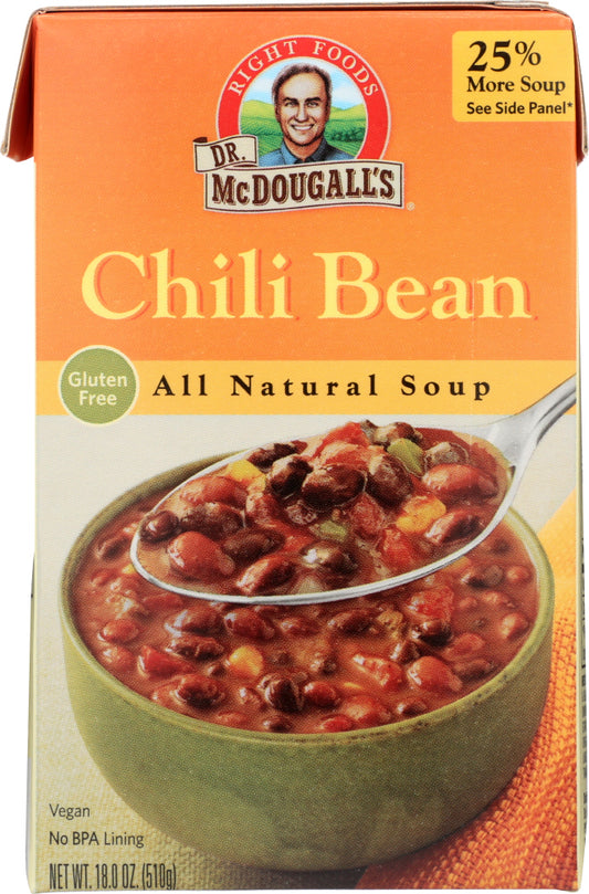 DR MCDOUGALLS: Chili Bean Soup, 18 oz - Vending Business Solutions