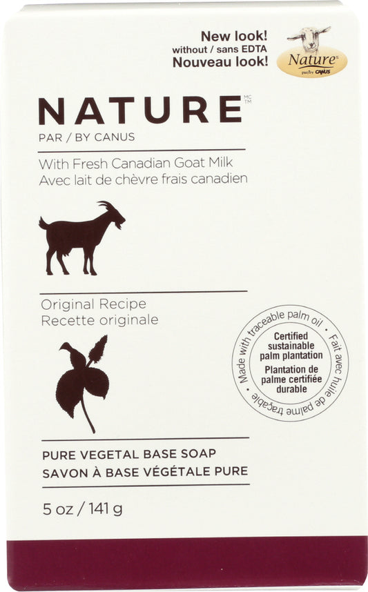 CANUS: Pure Vegetable Soap With Fresh Goats Milk Original Formula, 5 oz - Vending Business Solutions
