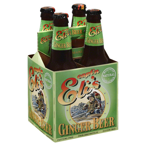 CAPTAIN E: Ginger Beer Soda 4pk, 48 oz - Vending Business Solutions