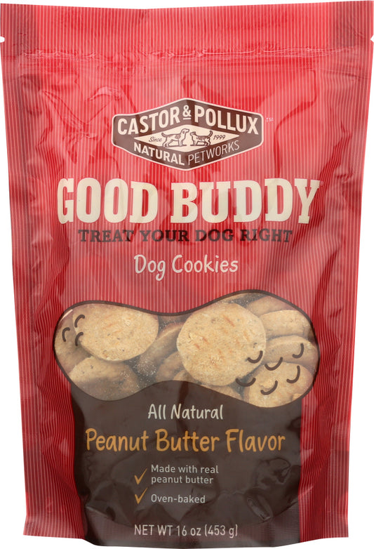 CASTOR & POLLUX: Dog Cookies Peanut Butter Flavor, 16 oz - Vending Business Solutions