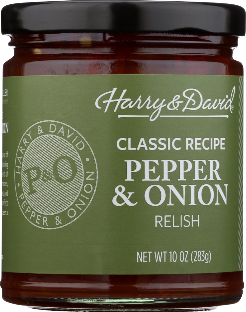 HARRY & DAVID: Pepper and Onion Relish, 10 oz - Vending Business Solutions